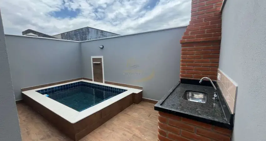 Casa com piscina e churrasqueira para venda na cidade de peruibe!