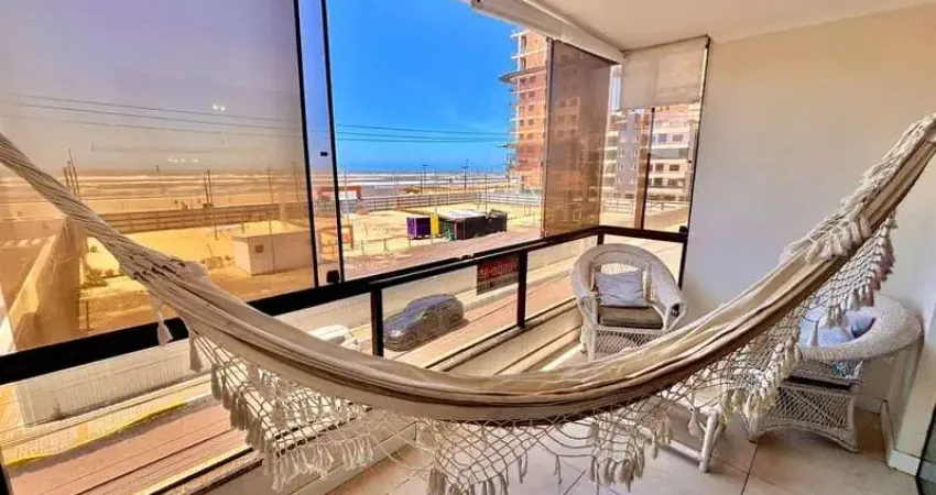Excelente apartamento de frente vista mar, centro de capão da canoa.