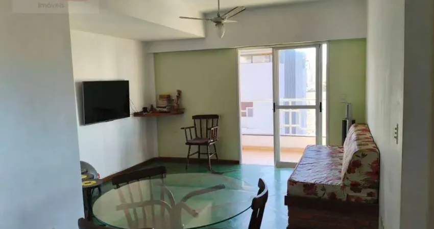 Apartamento com vista parcial do mar, para alugar, 54 m² por R$ 3.300/mês - Tombo - Guarujá/SP