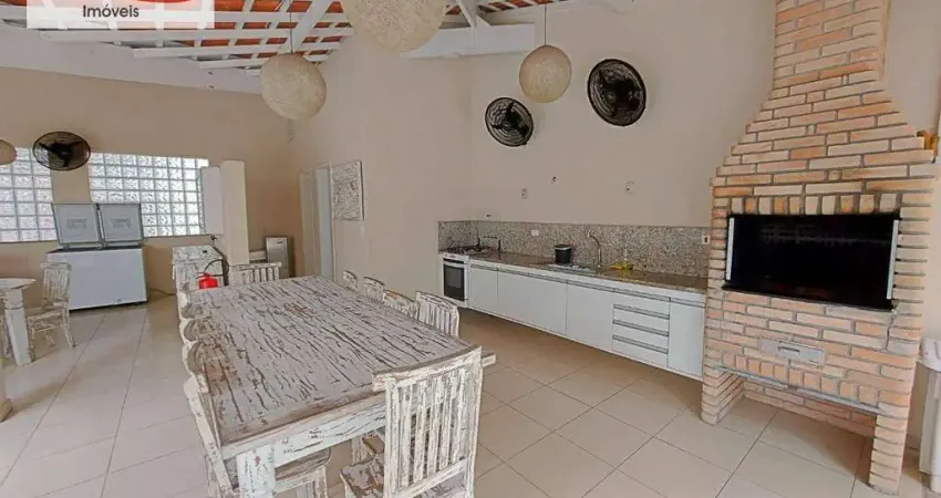 Apartamento com 3 dormitórios para alugar, 90 m² por R$ 5.900,00/mês - Pitangueiras - Guarujá/SP