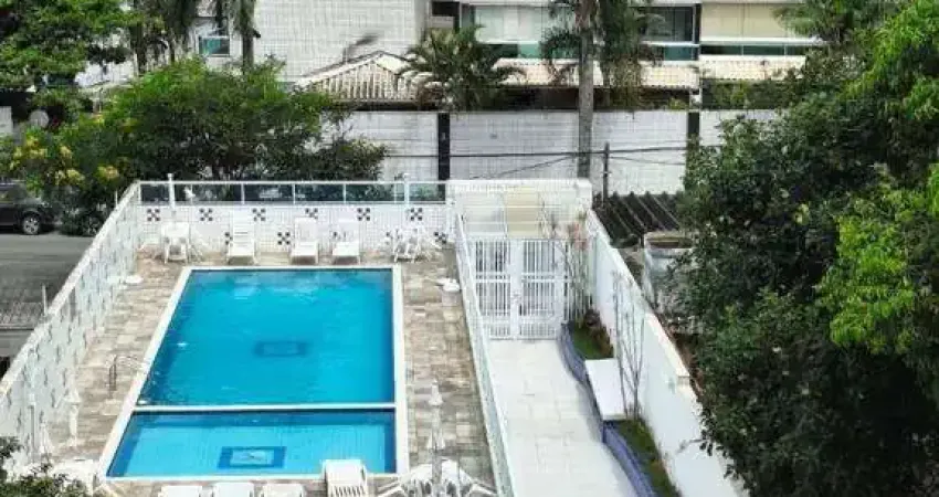 Apartamento com 2 dormitórios para alugar, 79 m² por R$ 400,00/dia - Tombo - Guarujá/SP