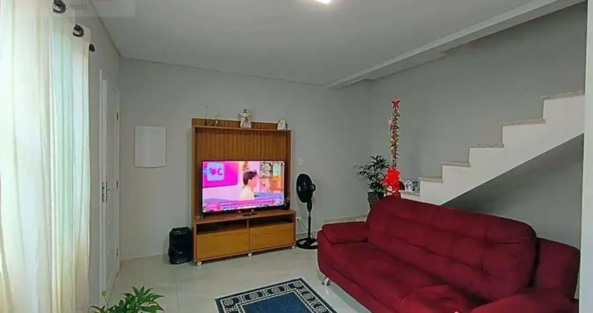 Sobrado com 2 dormitórios à venda, 78 m² por r$ 450.000,00 - jardim primavera - guarujá/sp