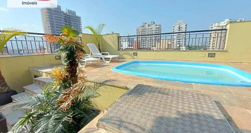 Cobertura duplex com 3 dormitórios à venda, 260 m² por R$ 1.100.000 - Enseada - Guarujá/SP