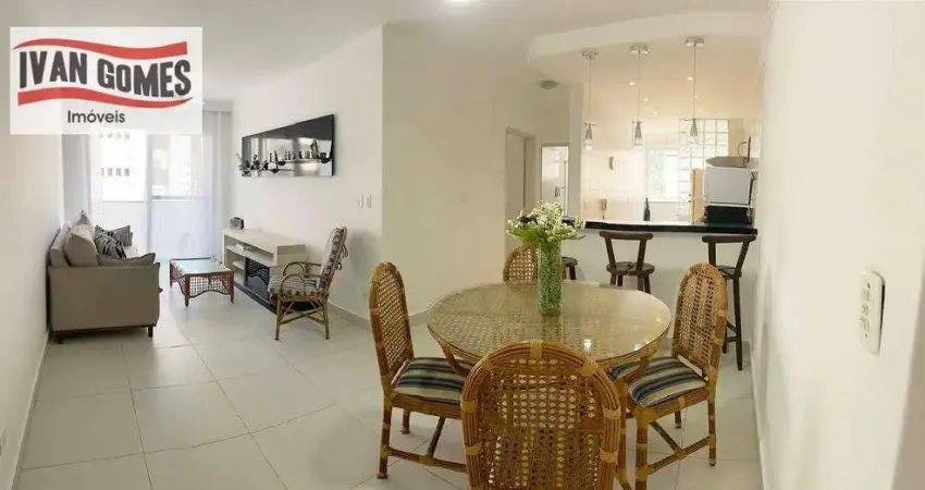 Apartamento com 2 dormitórios à venda, 91 m² por R$ 520.000,00 - Pitangueiras - Guarujá/SP