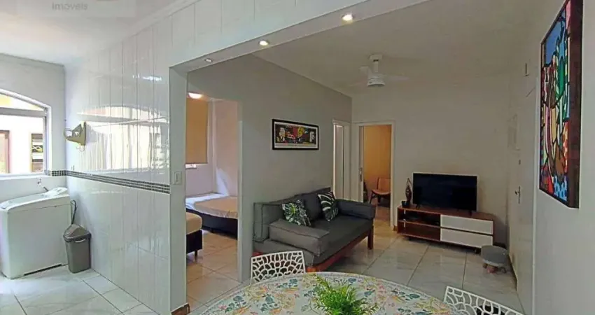 Apartamento com 2 dormitórios à venda, 49 m² por r$ 430.000 - tombo - guarujá/sp