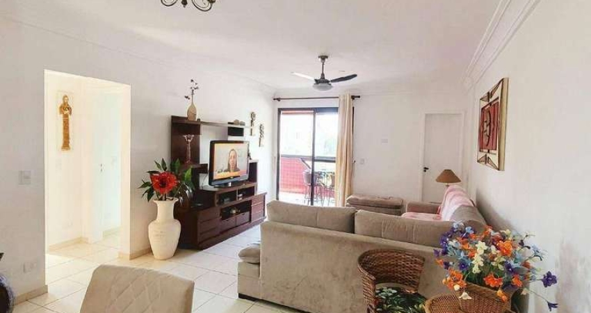 Apartamento com 3 dormitórios à venda, 115 m² por R$ 1.000.000,00 - Tombo - Guarujá/SP