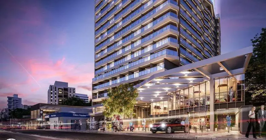 Apartamento para Venda - 70m², 2 dormitórios, sendo 1 suítes e 1 vaga - Paraíso