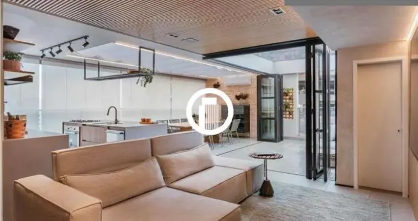 Apartamento Cobertura para venda 204m², 2 dormitórios, sendo 2 suítes, 3 vagas - Brooklin