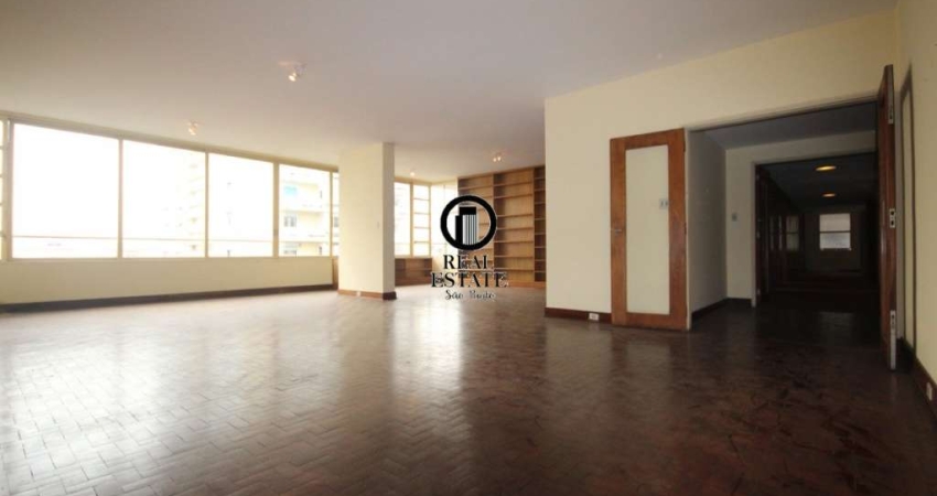 Apartamento para venda 370m², 4 dormitórios, 1 suíte, 3 vagas - Higienópolis