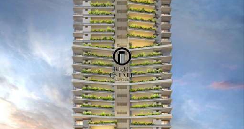 Apartamento para Venda - 166m², 3 dormitórios, sendo 3 suites, 2 vagas - Brooklin Novo