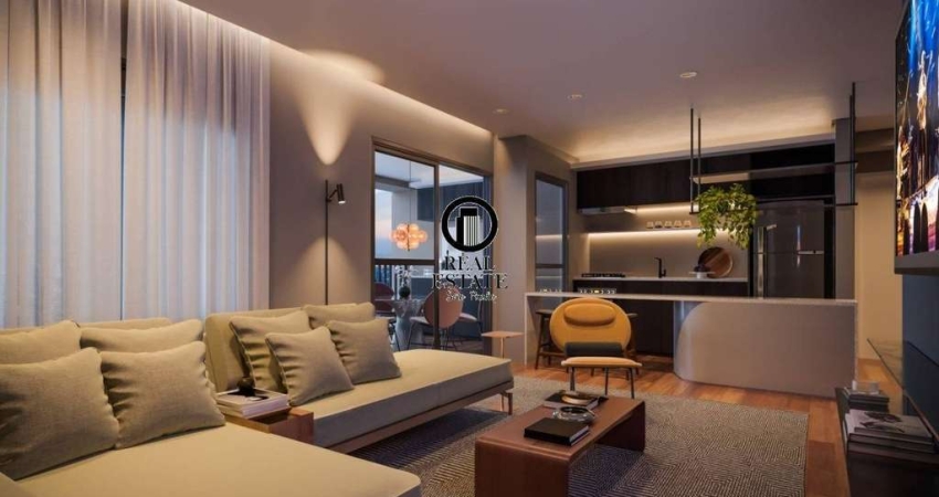 Apartamento para Venda - 85m², 3 dormitórios sendo 1 suíte e 1 vaga - Brooklin Paulista