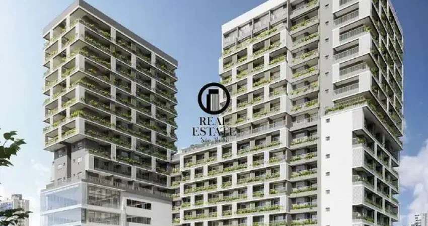 Apartamento à venda - 39.54m², 1 quarto, sendo 1 suíte, moema