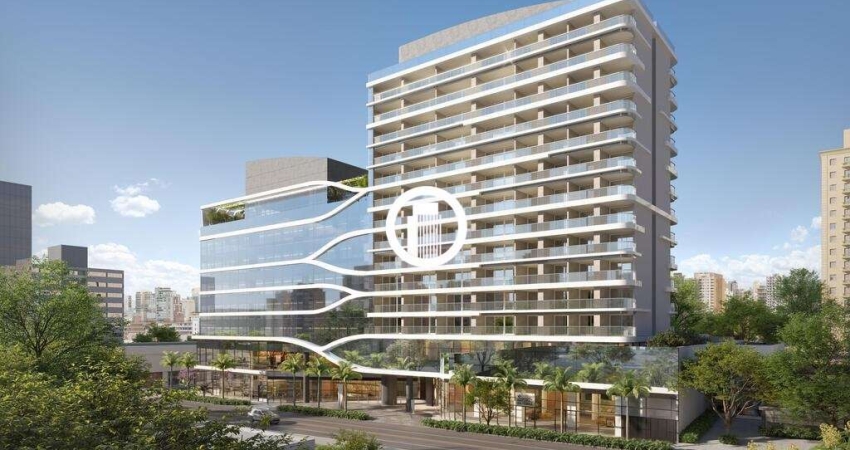 Apartamento para Venda - 40.72m², 1 dormitório, 1 vaga - Jardim Paulista