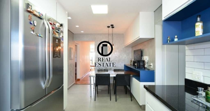 Apartamento para Venda - 166m², 3 dormitórios, sendo 1 suites, 3 vagas - Panamby