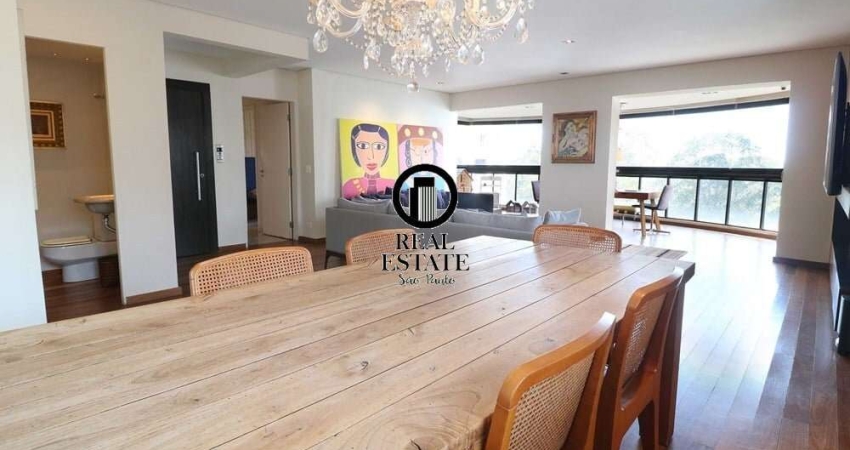 Apartamento para Venda - 163m², 3 dormitórios, sendo 3 suites, 4 vagas - Panamby