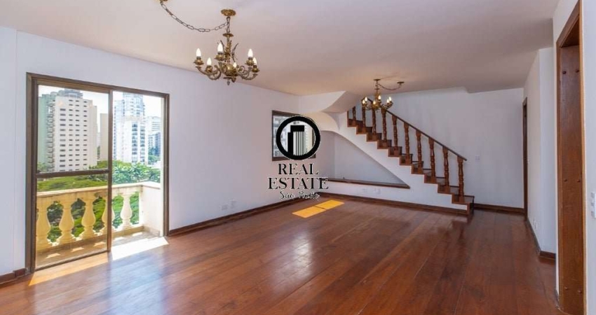 Cobertura Duplex para Venda - 289m², 4 dormitórios, sendo 2 suites, 4 vagas - Moema