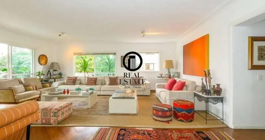 Apartamento para Venda - 210m², 3 dormitórios, sendo 3 suites, 3 vagas - Moema