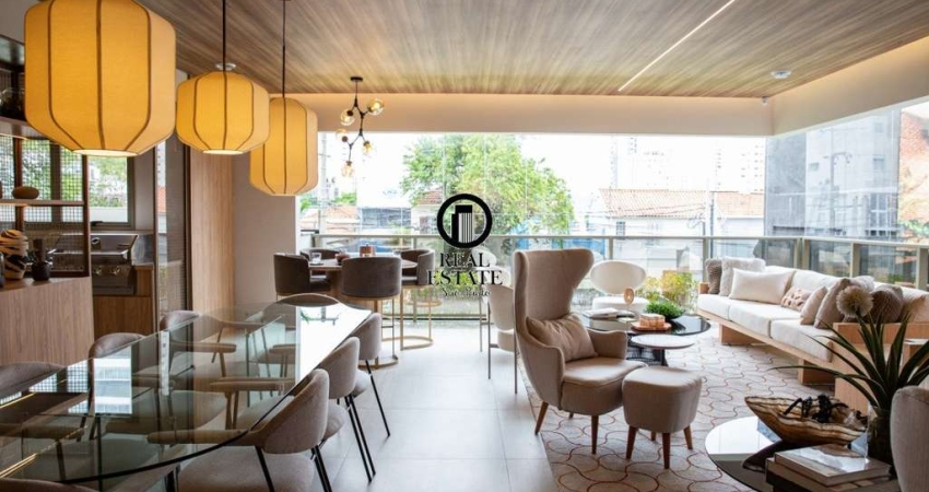 Apartamento para Venda - 354m², 4 dormitórios sendo 4 suítes e 5 vagas - Vila Romana