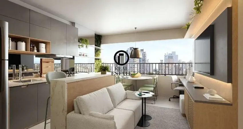 Apartamento para Venda - 44m², 2 dormitórios, sendo 1 suítes - Ipiranga