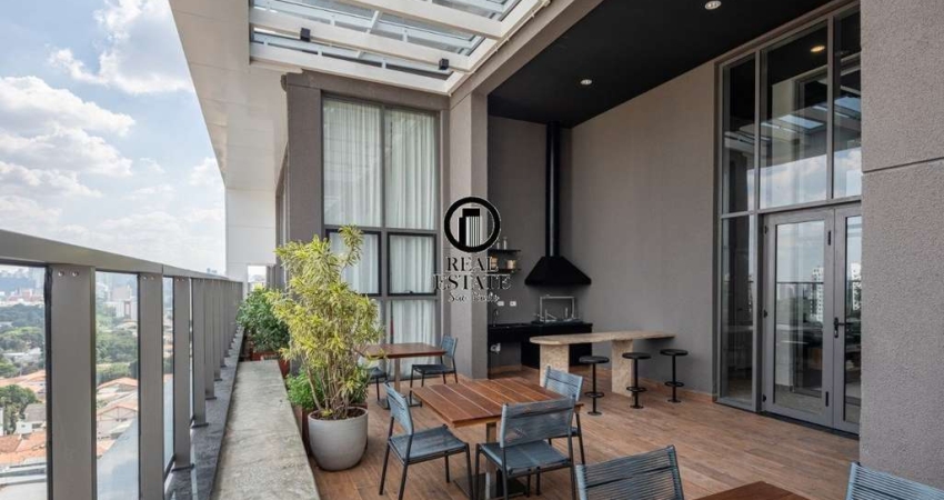Apartamento para Venda - 45m², 2 dormitórios, sendo 1 suítes e 1 vaga - Santo Amaro