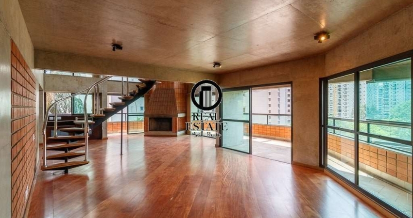 Cobertura Duplex para Venda - 293m², 3 dormitórios, sendo 3 suites, 4 vagas - Panamby