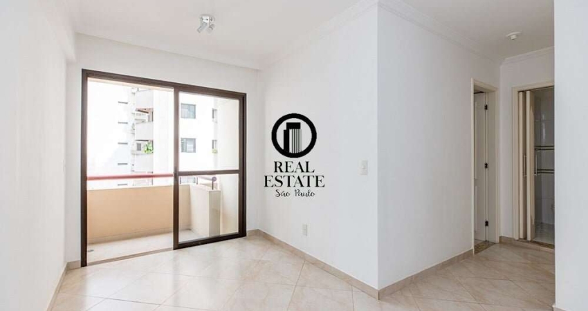 Apartamento para Venda - 57m², 2 dormitórios, sendo 1 suites, 1 vaga - Moema