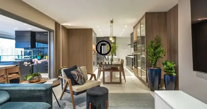 Apartamento para Venda - 131m², 3 dormitórios, sendo 3 suites, 2 vagas - Mirandópolis