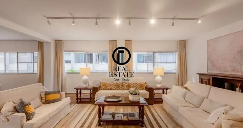 Apartamento para Venda - 223m², 4 dormitórios, sendo 2 suites, 2 vagas - Cerqueira César