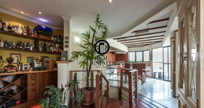 Cobertura Duplex para Venda - 354m², 4 dormitórios, sendo 2 suites, 4 vagas - Brooklin Paulista