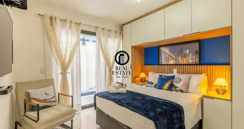 Apartamento Studio para aluguel/locação 34m², 1 dormitório - Vila Mariana