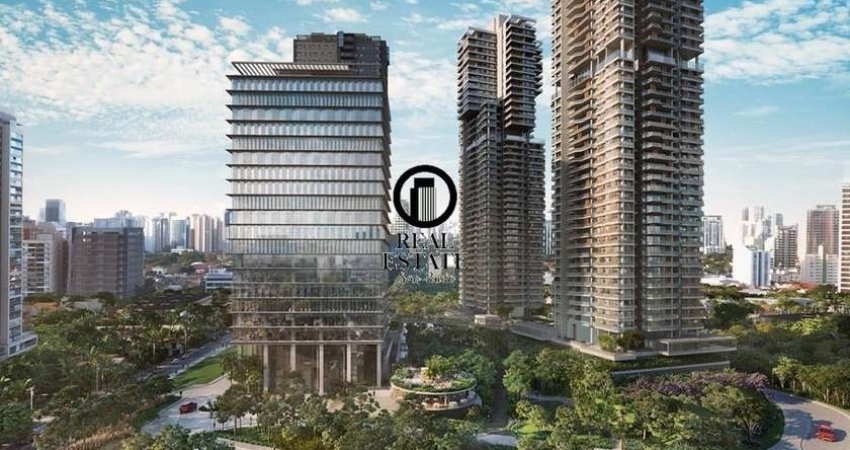 Apartamento para Venda - 167.04m², 4 dormitórios, sendo 3 suites, 3 vagas - Brooklin Paulista