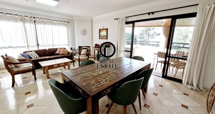Apartamento para Venda - 167m², 3 dormitórios, sendo 3 suites, 3 vagas - Morumbi