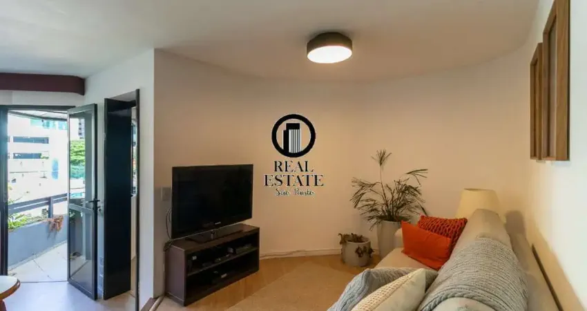 Apartamento para Venda - 48m², 1 dormitório, sendo 1 suites, 1 vaga - Cidade Monções