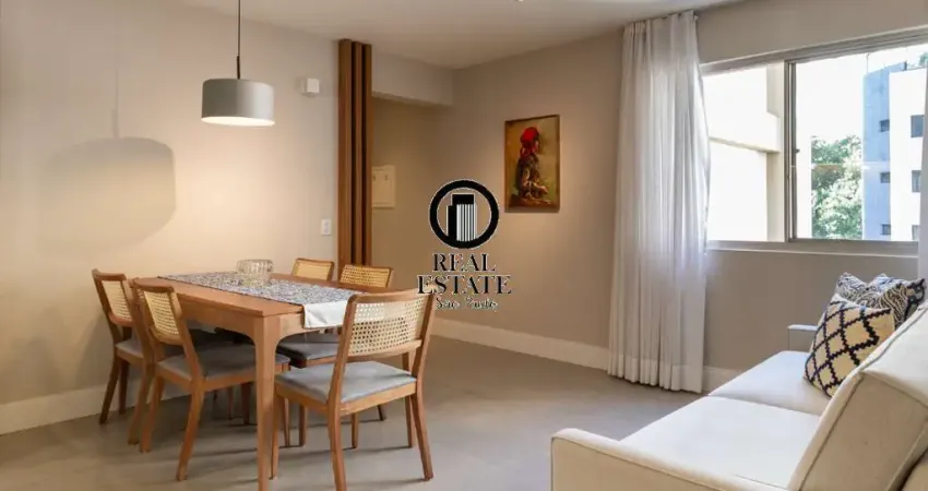 Apartamento para Venda - 76m², 2 dormitórios, 1 vaga - Moema