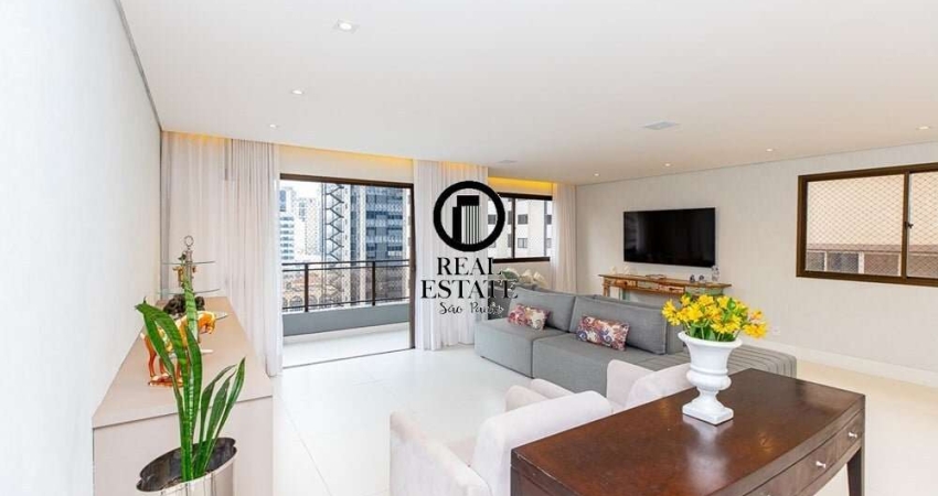 Apartamento para Venda - 197m², 4 dormitórios, sendo 3 suites, 3 vagas - Itaim Bibi