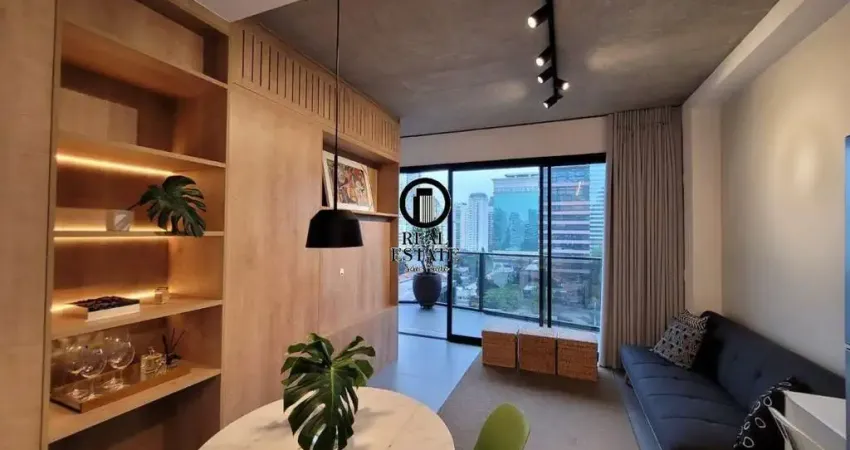 Apartamento para Aluguel - 45m², 1 dormitório, sendo 1 suíte, 1 vaga - Vila Olímpia