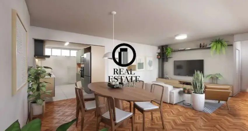 Apartamento para venda - 113m², 2 quartos, sendo 2 suites, 1 vagas - jardim paulista