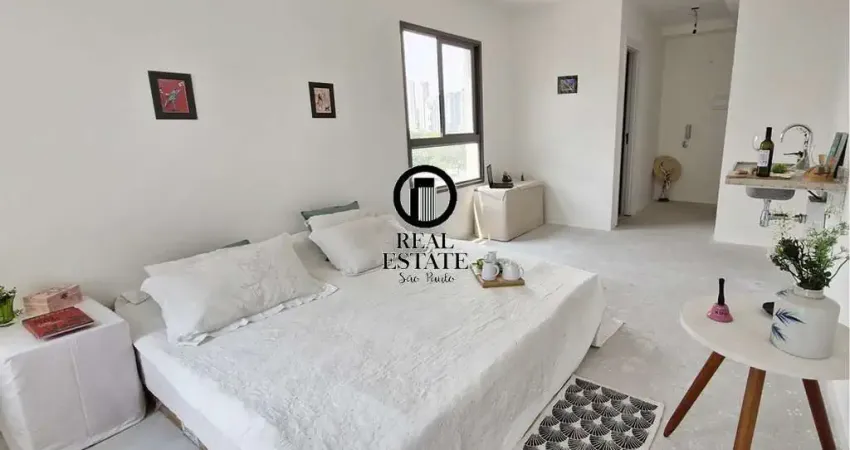 Apartamento para venda - 29m², 1 dormitório, brooklin paulista