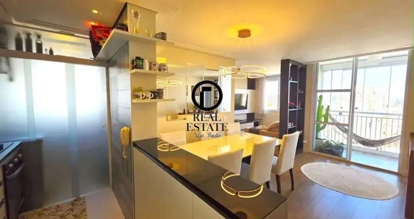 Apartamento para venda - 59m², 2 dormitórios, sendo 1 suites, 1 vaga - mooca