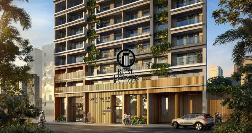 Apartamento para venda - 28.96m², 1 dormitório, vila buarque