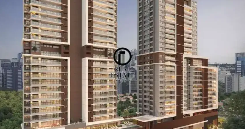 Apartamento para venda - 143m², 3 dormitórios, sendo 3 suites, 2 vagas - brooklin paulista