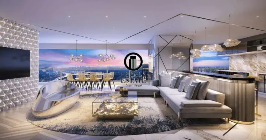 Apartamento para venda 143m², 3 dormitórios, 3 suites, 2 vagas - brooklin.