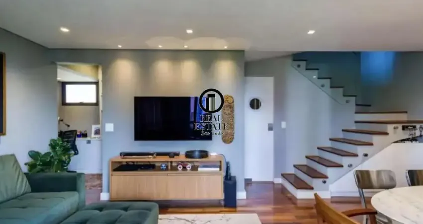 Apartamento duplex para venda 98m², 2 quartos sendo 2 suíte, 2 vaga - morumbi