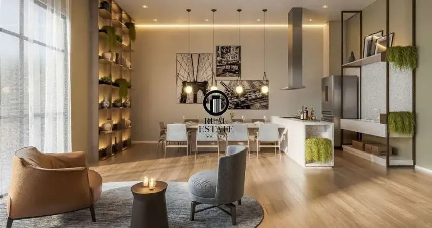 Apartamento para venda 55m², 2 dormitórios, 1 vaga - broklin