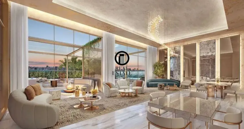 Apartamento para venda 251m², 4 dormitórios, 4 suites, 3 vagas - moema
