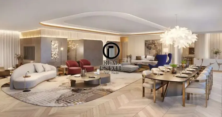 Apartamento para venda 213m², 4 dormitórios, 4 suites, 3 vagas - moema.