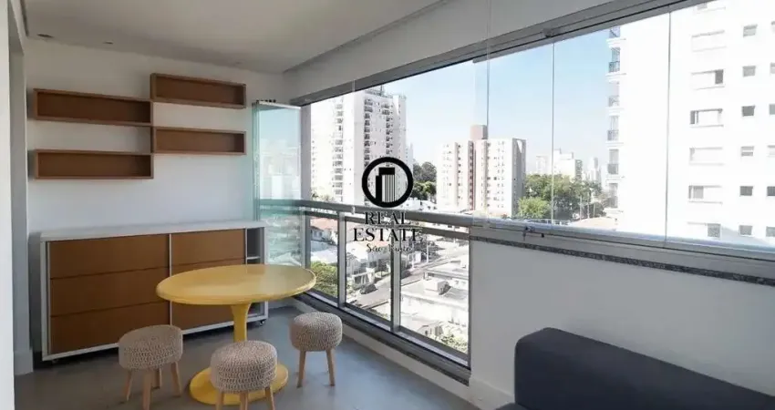 Apartamento á venda 49m², 1 quarto, sendo 1 suíte e 1 vaga - campo belo