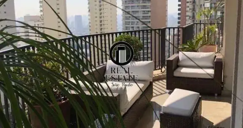Apartamento à Venda - 326m², 3 Quartos, sendo 3 Suítes, 5 Vagas - Vila Mariana