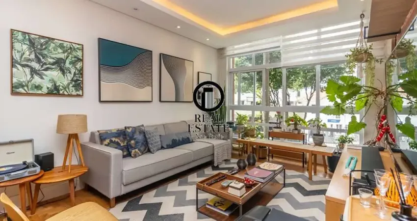 Apartamento à Venda - 98m², 2 Quartos, sendo 1 Suíte, 1 Vaga - Cerqueira César