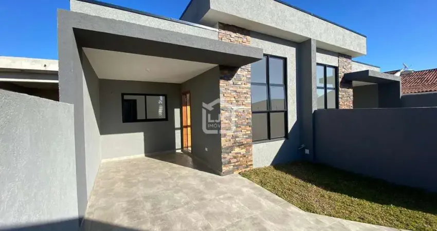 Casa com edicula e churrasqueira no bairro estação, estação, araucaria - pr